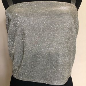 Glitter tube top
